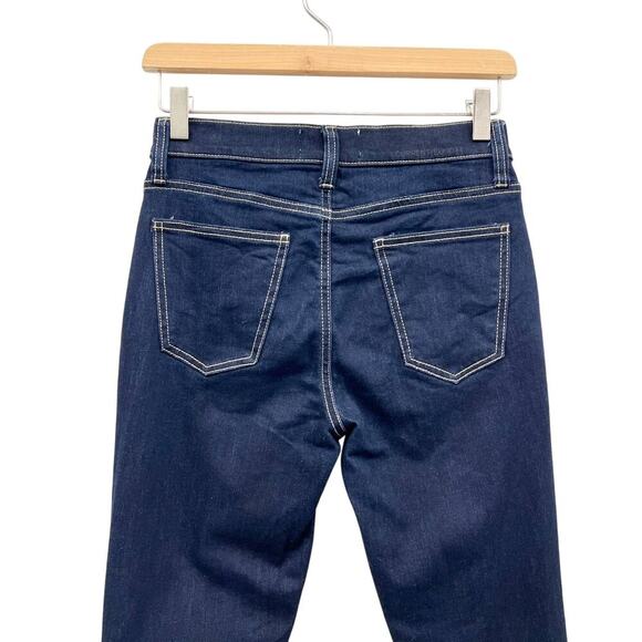 Current/Elliott The Mid Rise Stiletto Skinny Jeans Dark Wash size 25 - Picture 5 of 6